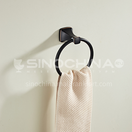 Black ancient ORB towel ring towel hanging rod towel hanging ring MY80805 black ancient ORB